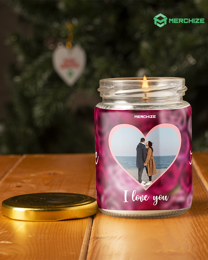 Candle valentine