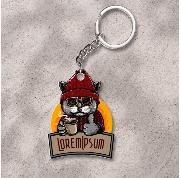 Custom-Shape-1-Side-Acrylic-Keychain