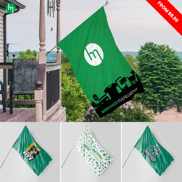 custom print on demand flags