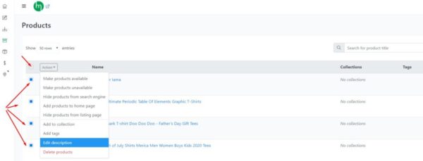 How To Bulk Edit Description - Print on Demand & Fulfillment Service