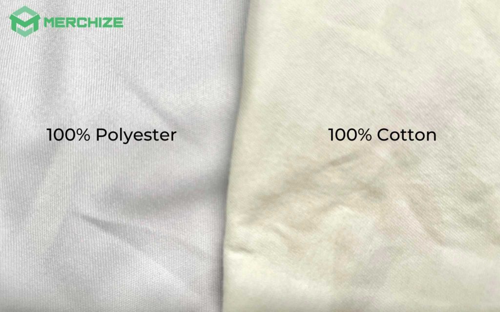 Polyester and Cotton