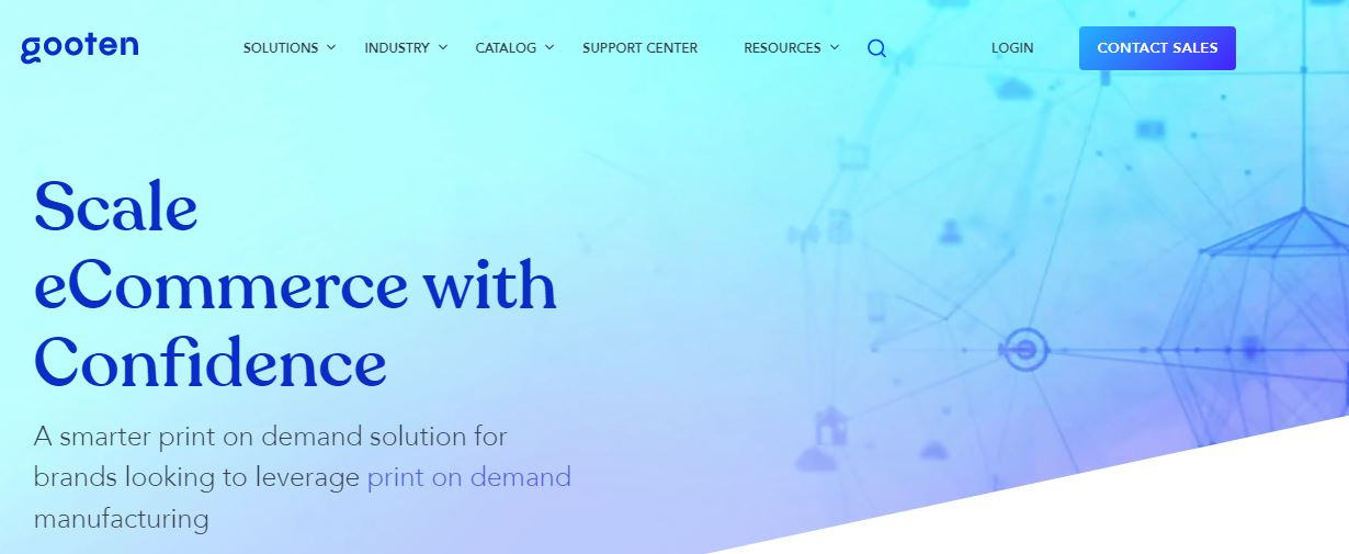 Gooten website
