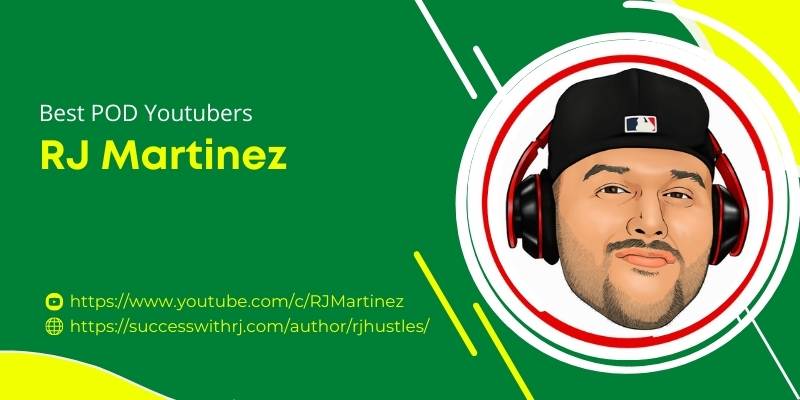 best print on demand youtuber RJ martinez
