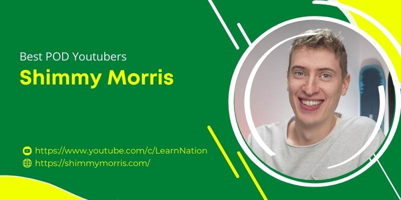best print on demand youtuber shimmy morris
