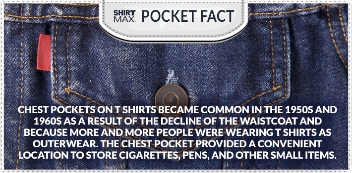 history or t-shirt with pocket