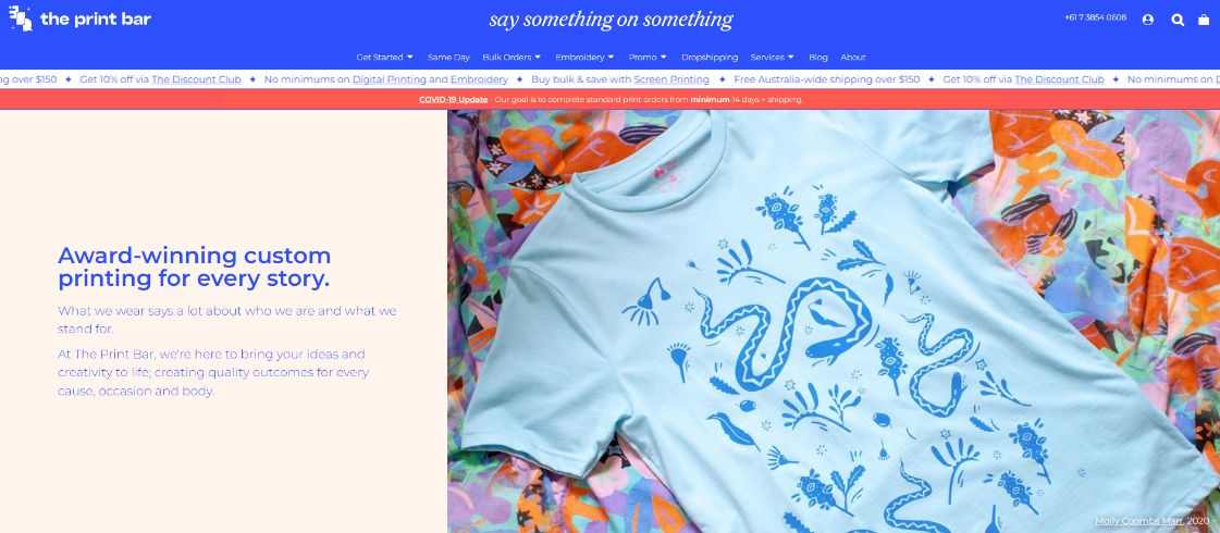 printbar plus size clothing print on demand