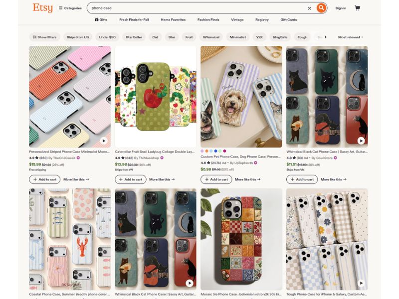 sell Home decor on etsy