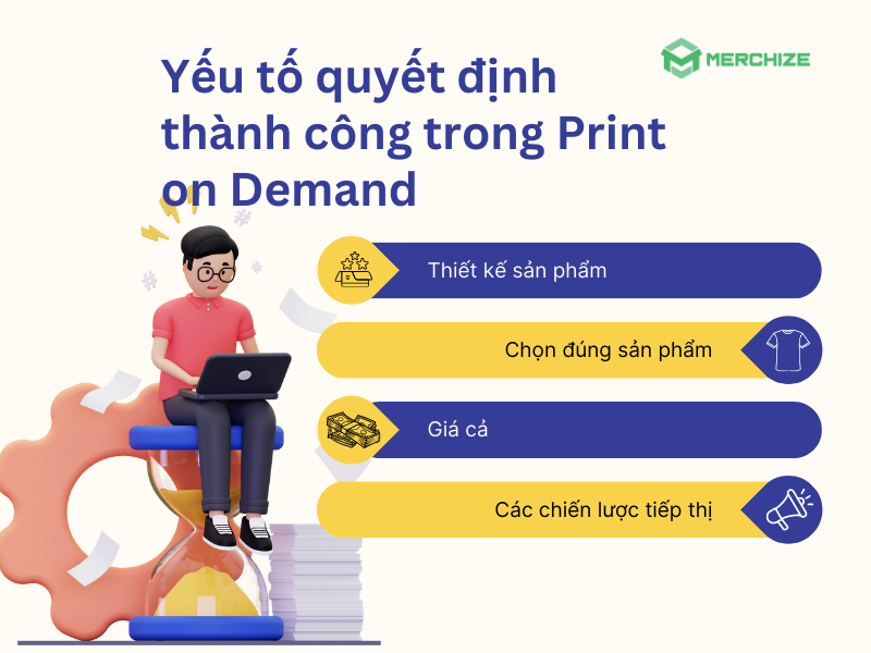 Yếu tố quyết định thành công trong Print on Demand