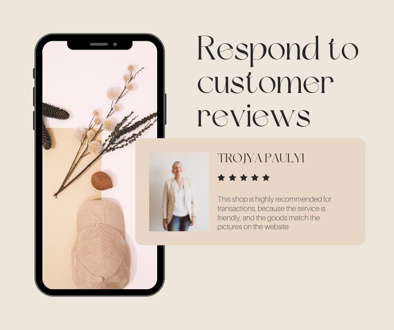 Always Respond to customer reviews