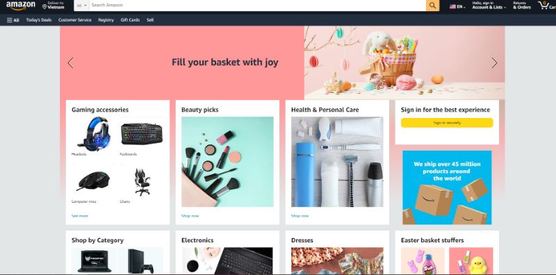 bắt đầu dropshipping với amazon