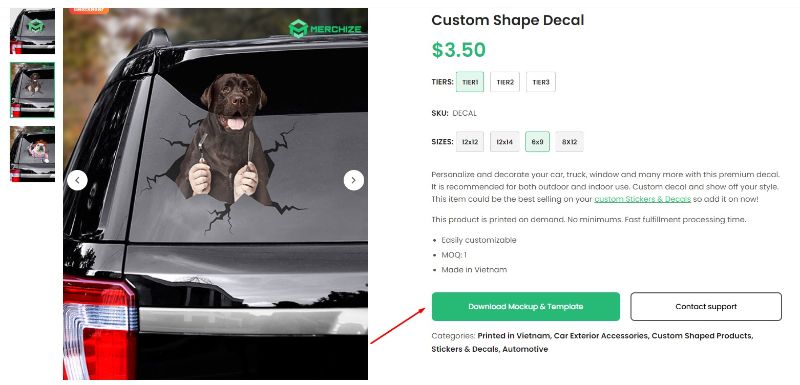 Downloading Transparent Vinyl Decal Mockups & Templates