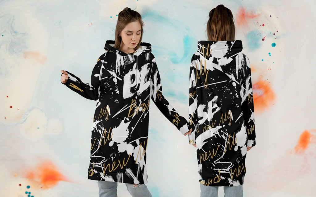 hoodie dress