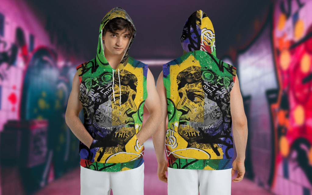 sleeveless hoodie