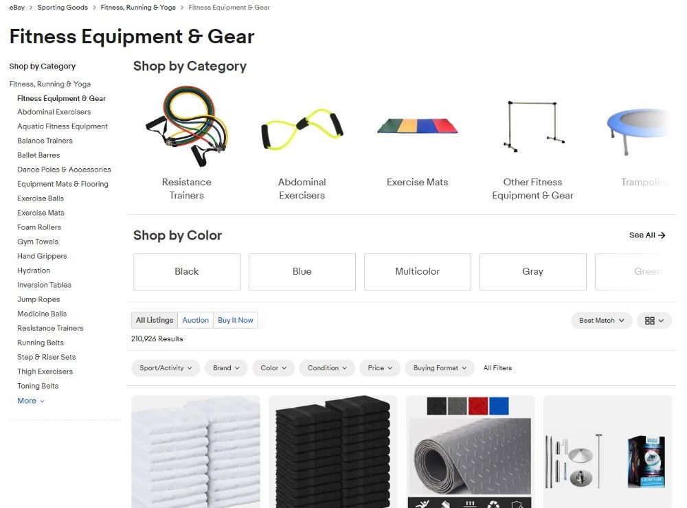 Fitness Equipment & Gear