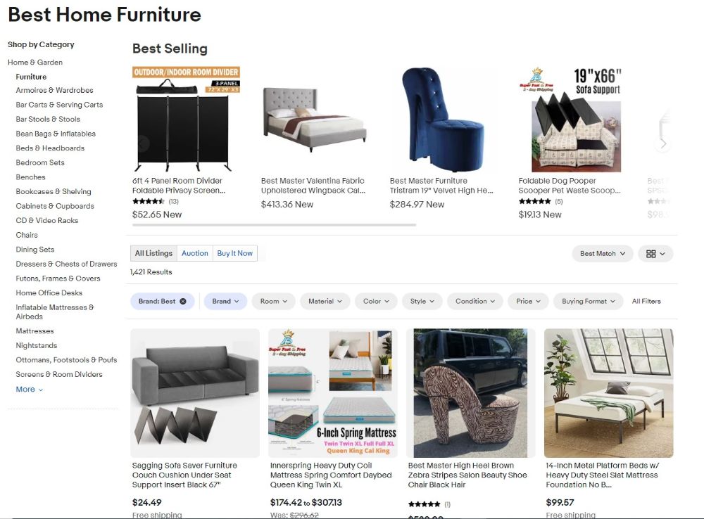 Furniture & Home Decor