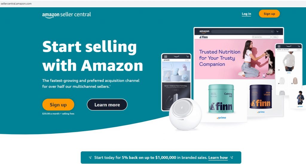 Creating an Amazon Seller Account