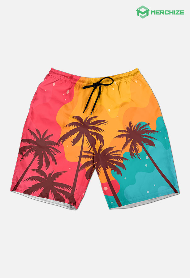 All-over Print Hawaiian Shorts