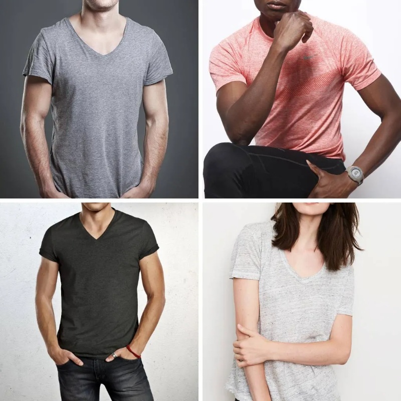 different t-shirt styles