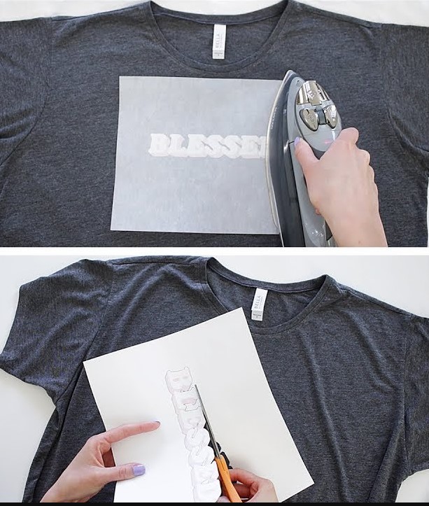 Iron-on transfer paper printing