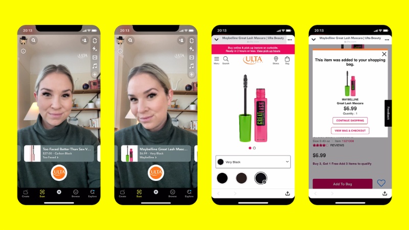 snapchat advertising lense