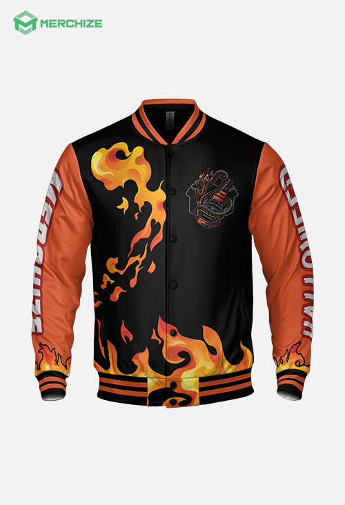 All-over Print Baseball Jacket