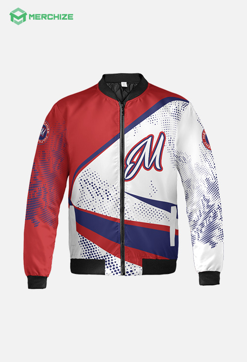 All-over Print Casual Bomber (Lightweight) (Made in China)