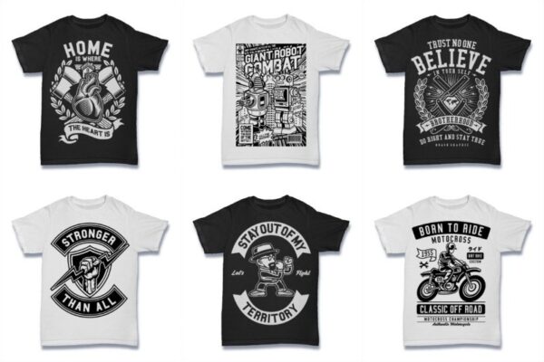 contrast tshirt