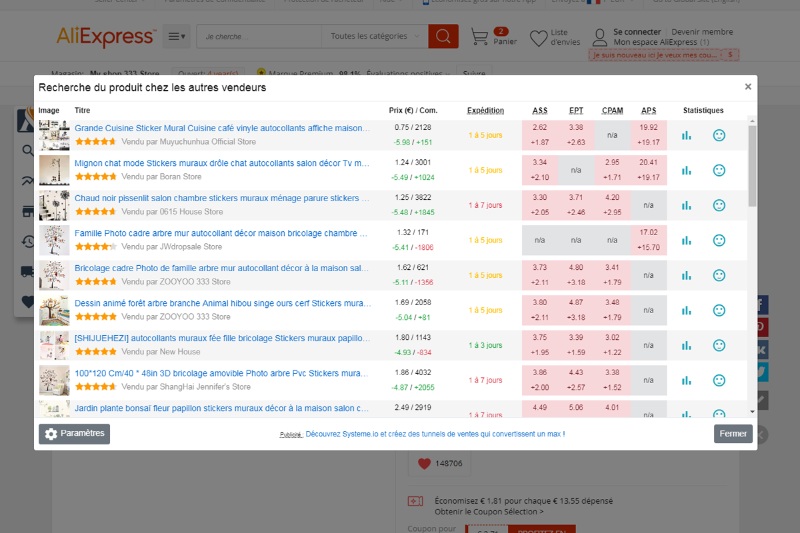 asify product search tool