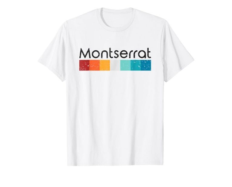 Montserrat T-shirt design