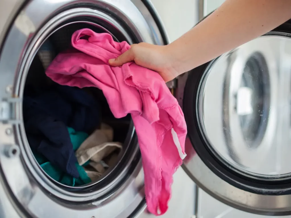 shrink polyester with washing machine