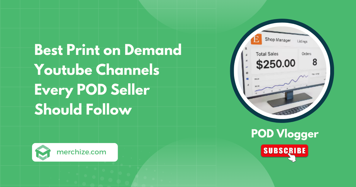 top print on demand youtube channels