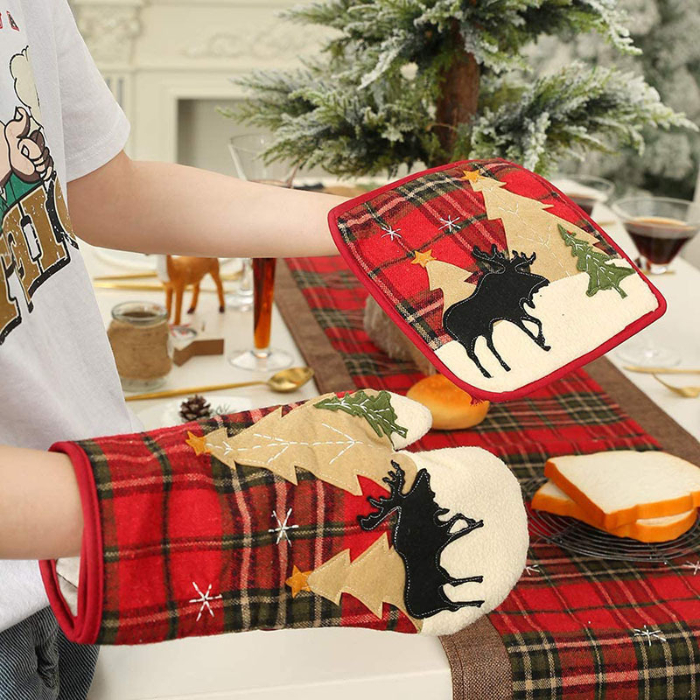 Christmas Oven Mitts