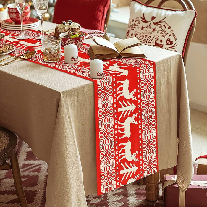 Christmas table runner