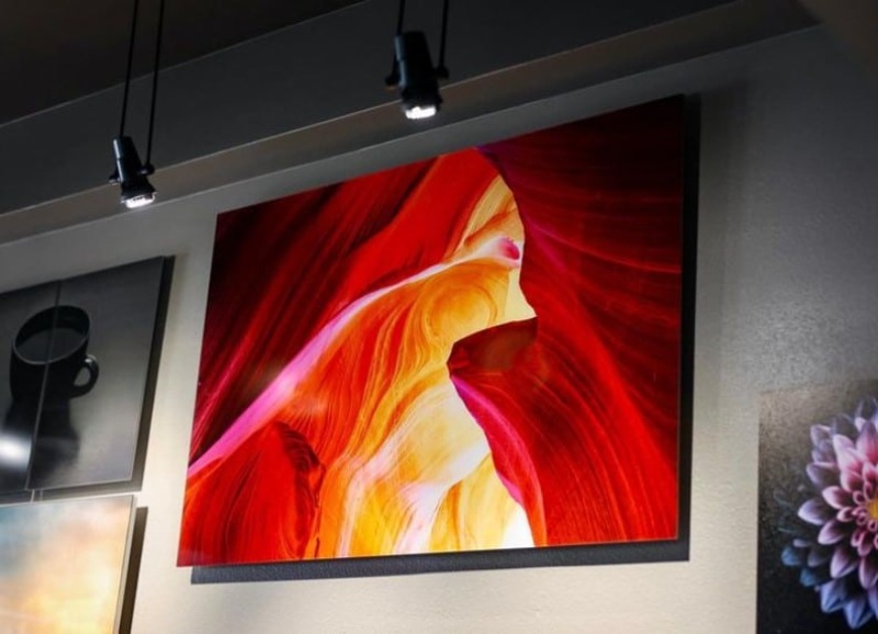 acrylic prints display