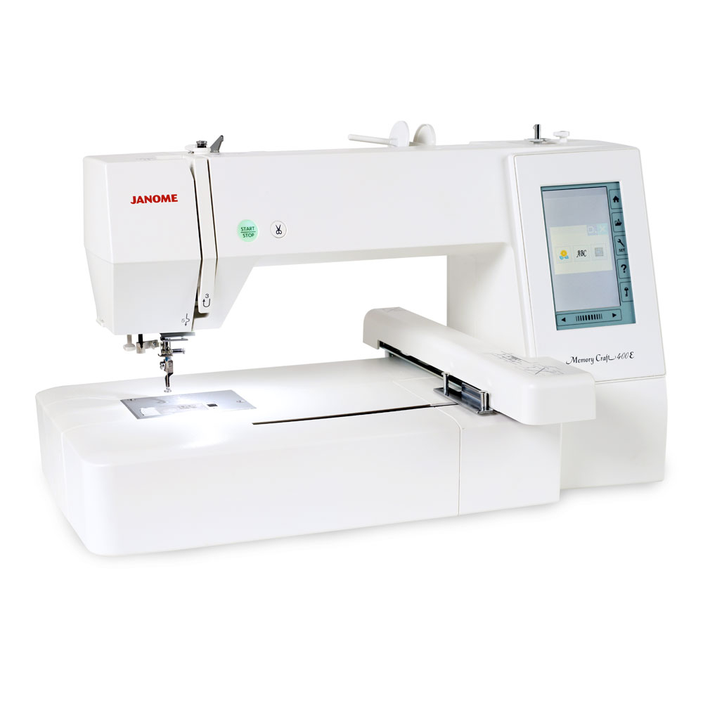 Janome Memory Craft 400E Embroidery Machine