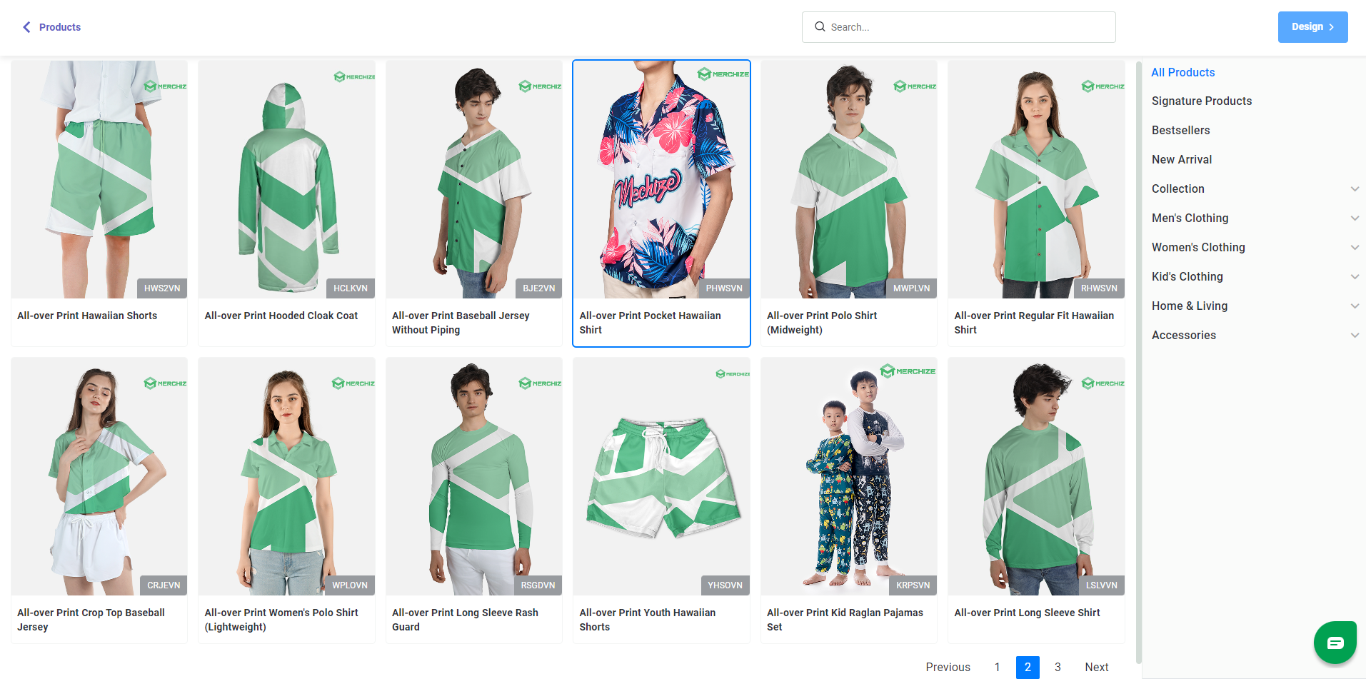 select product