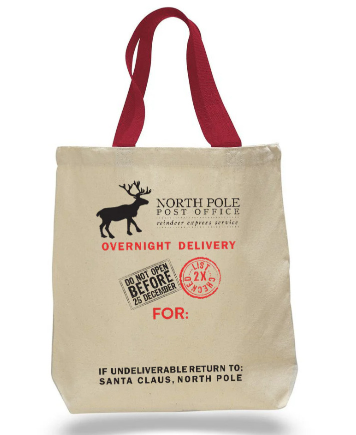 holiday tote bags