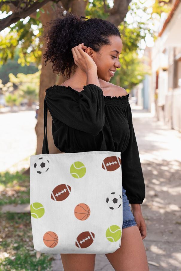 sport tote bag ideas