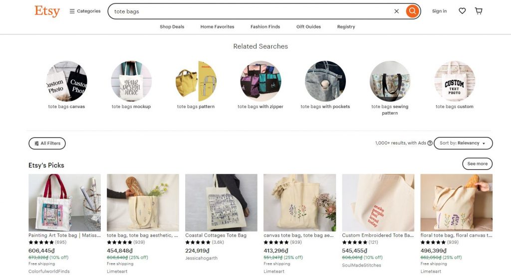 Where to find creative tote bag ideas