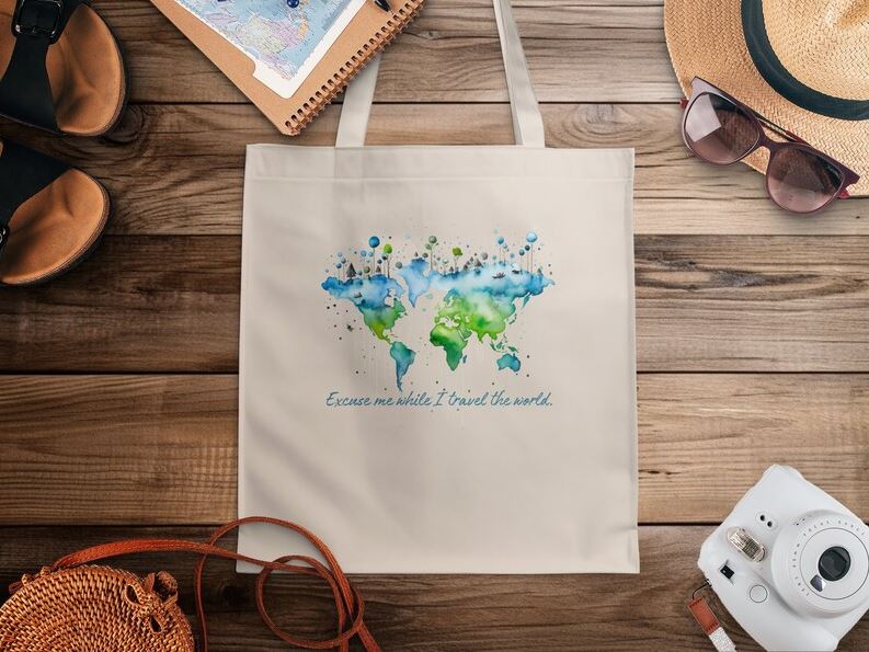 travel tote bag ideas