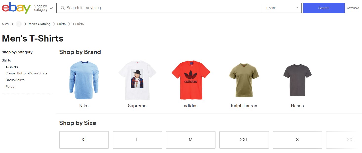 eBay T-shirt