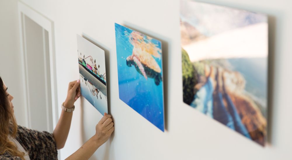 metal print display