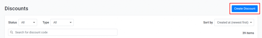 discounts code