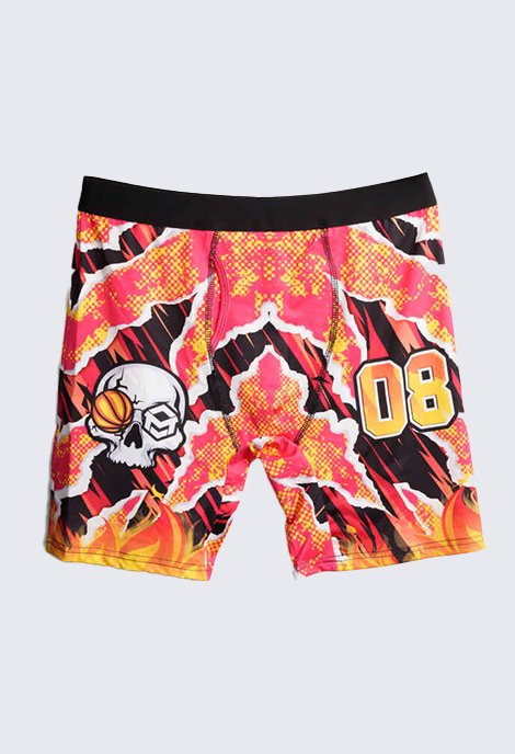 All-over Print Men's Long Boxer Briefs