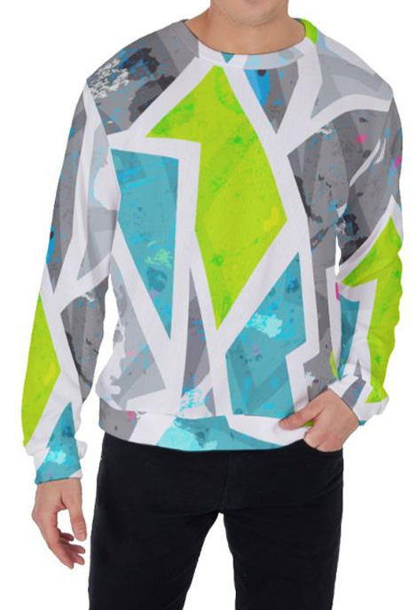 All-over Print Sweater (Made in China)