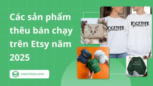 Các sản phẩm thêu bán chạy trên Etsy năm 2025