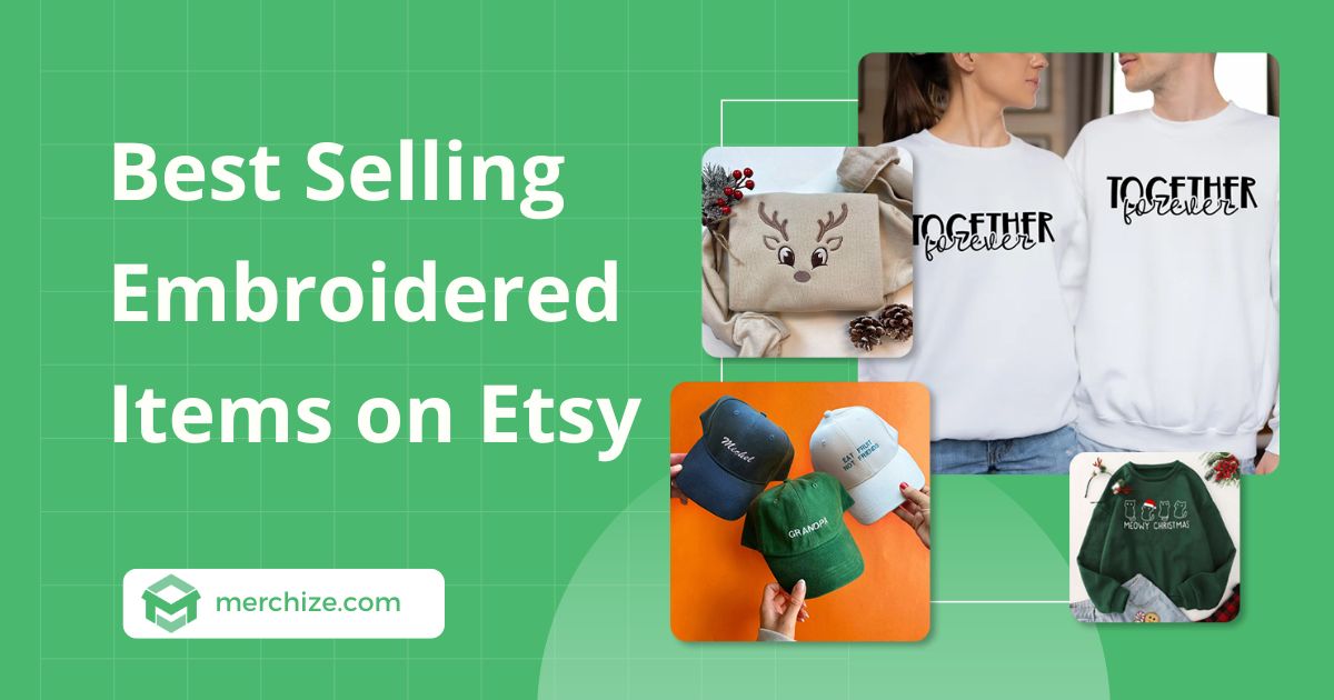 Best Selling Embroidered Items on Etsy in 2025