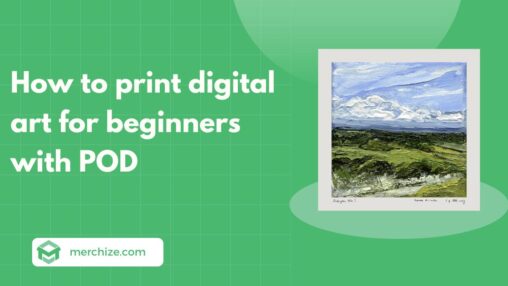 how to print digital art