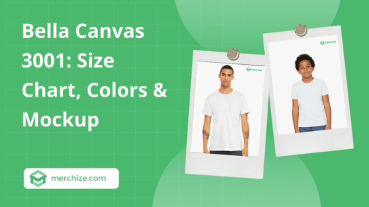 Bella Canvas 3001: Size Chart, Colors & Mockup