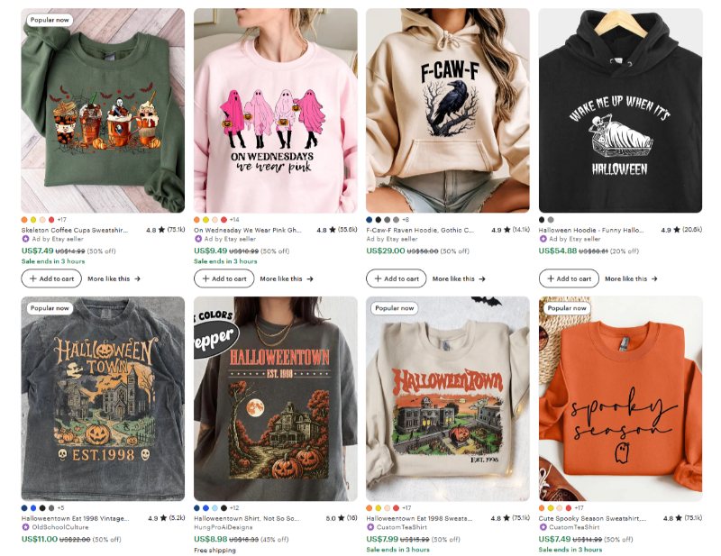 halloween clothing